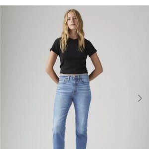 Levi's Light Blue Straight Leg Jeans